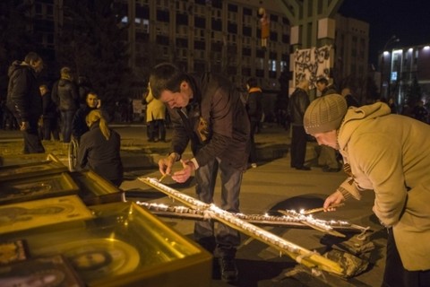 В Луганске активисты обнародовали манифест [видео]