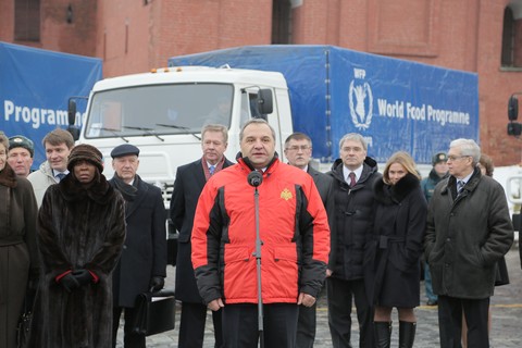 КамАЗ против голода. Россия подарила ООН 130 грузовиков