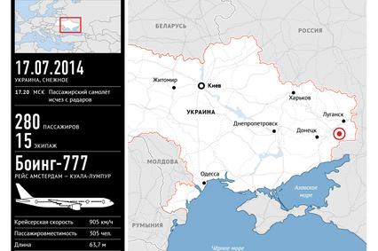 Авиакатастрофа под Донецком