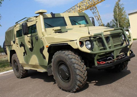 На форуме "Армия-2016" будет представлена бронемашина "Тигр" с новейшим вооружением
