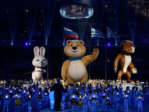 XXII зимние Олимпийские игры в Сочи объявлены закрытыми