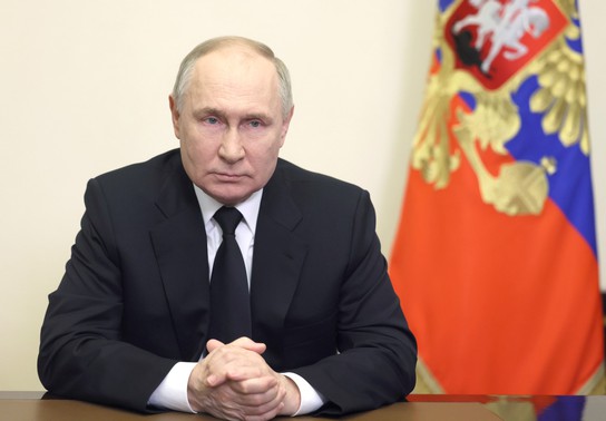 Владимир Путин выступил с обращением после теракта в подмосковном «Крокус Сити Холле»