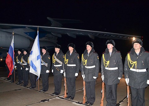 Морпехи Черноморского флота после выполнения ответственной миссии в Сирии вернулись в Севастополь