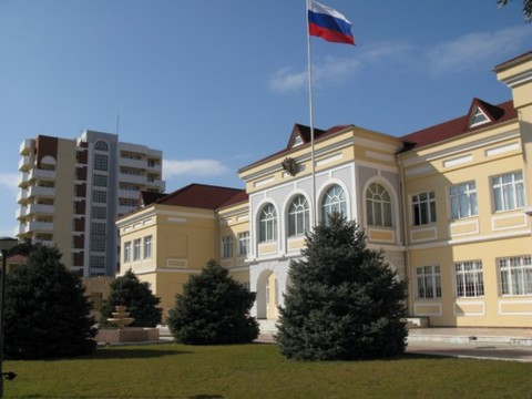 У посольства России в Баку разогнали акцию протеста