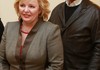 С Никитой Михалковым на IV торжественной церемонии награждения лауреатов Горьковской литературной премии за 2008 год. 25.03.2009