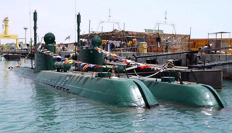 Иранские подводные лодки "Гадир". Фото www.islamidavet.com