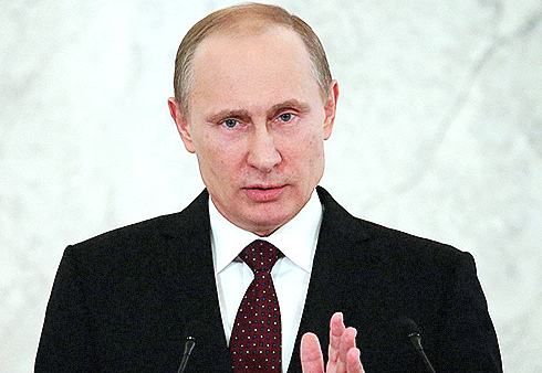 Владимир Путин. Фото www.kurer-sreda.ru