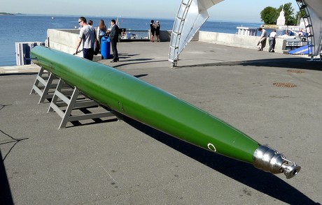 Скоростная подводная ракето-торпеда "Шквал-Э". Фото А. Соколов