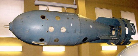 Первая серийная тактическая ядерная бомба РДС-4. Фото: lemur59.ru