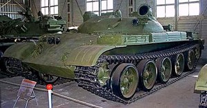 Ракетный танк ИТ-1 «объект 150» на музейной стоянке
